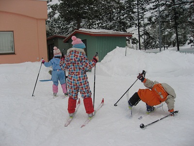 1月歩くスキー初日